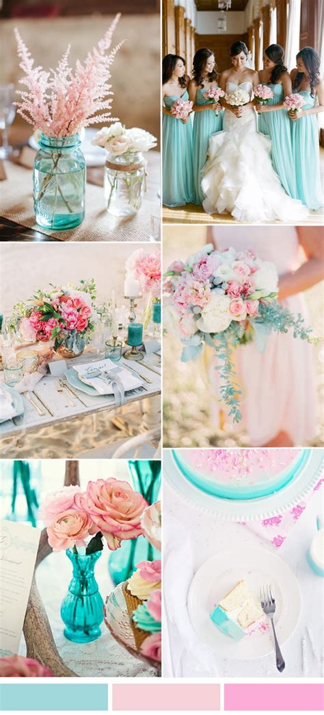 Planning a beach wedding and unsure about your color palette? Spring/Summer Wedding Color Ideas 2017 from Pantone ...