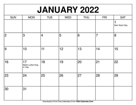 Monday Thru Friday Calendar 2021 Example Calendar Printable