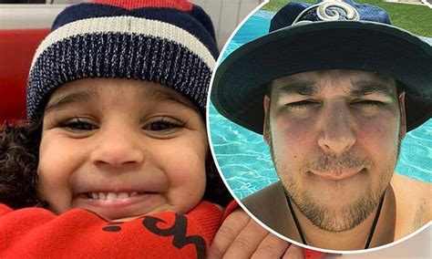 rob kardashian shares an adorable new photo of his three year old daughter dream daily mail online