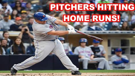 Mlb Pitchers Hitting Home Runs Part 1 1080p Hd Youtube