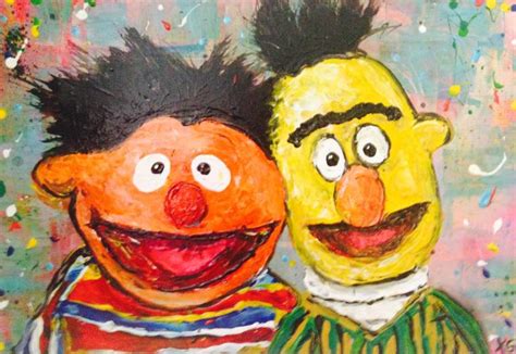 Ernie And Bert Painting At Explore Collection Of