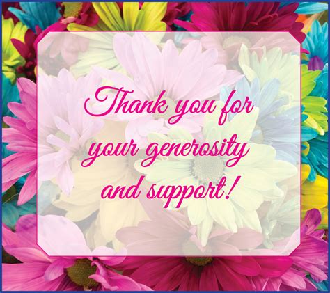 Write a great donation thank you letter for donations of money, time or clothes. Thank you for your generous donation! - Volunteers In Medicine