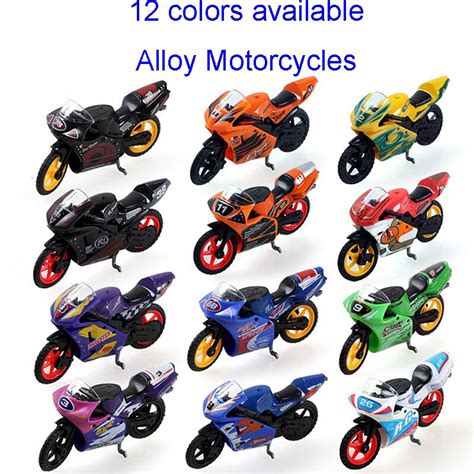 Baby Toys 124 Children Q Vertion Mini Motorcycles Boy Toys Metal Alloy