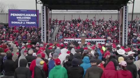 Live Trump Holds Campaign Rally In Allentown Pennsylvania Live