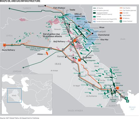 As Middle East Attacks Intensify Iraq Warily Eyes Its Vital Oil