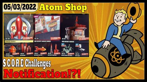 Fallout Rd May Tuesday Atom Shop Returns Red Rocket Items Youtube
