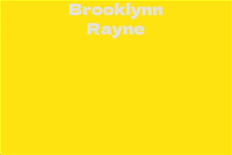 Brooklynn Rayne Facts Bio Career Net Worth Aidwiki