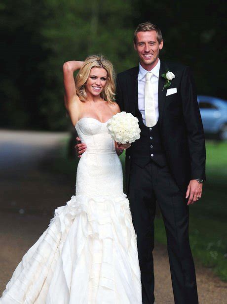 Peter Crouch And Abbey Clancys Wedding Heart