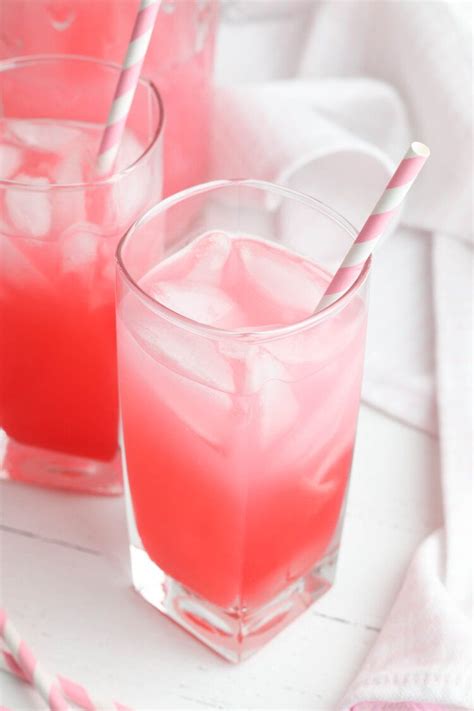 Valentines Day Pink Lemonade Punch Non Alcoholic — Gathering Beauty