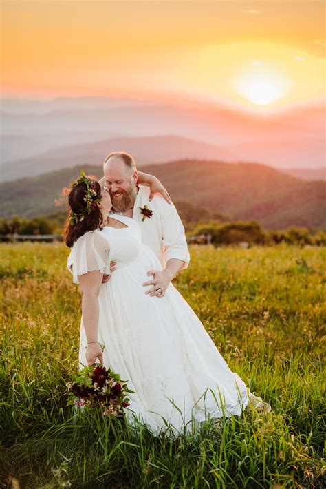 Groom Dips Bride Sunset Elopement Wedding ~ Elope Outdoors