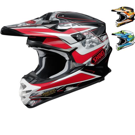 Shoei's history in helmets goes back to 1954 with the kamata polyester co. Shoei VFX-W Turmoil Motocross Helmet - Motocross Helmets ...