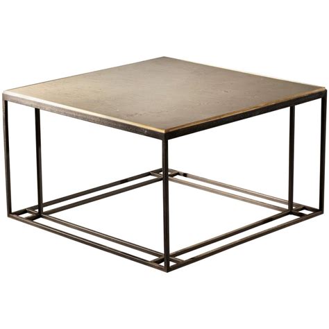 Each large round leg pierces the stone top to reveal the joinery and to remove the need for any other structural. Silver Binate Art Deco Minimal Metal Coffee Table in Steel ...