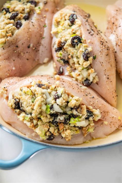 Stuffing Stuffed Chicken Breast Recipe Easy Dinner Ideas