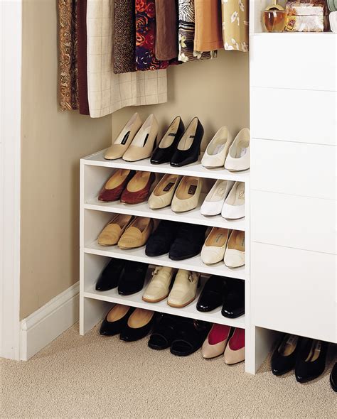 The result a shoe rack for closet for economic shoes, and when three bars allows various positions, providing a great 'capacity'. 11 tips for organizing your closets. How organize closets ...