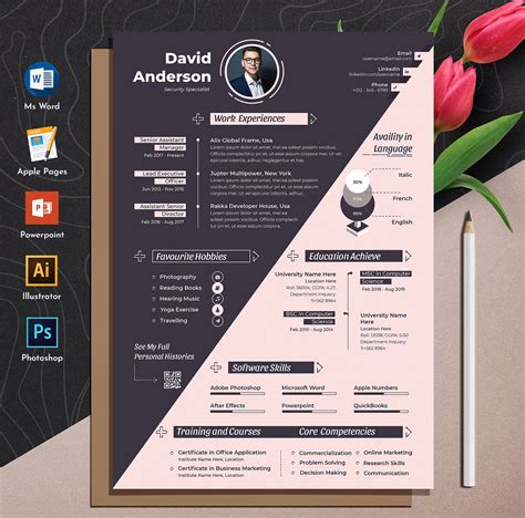 modern resume creative resume template resume template for word the best porn website