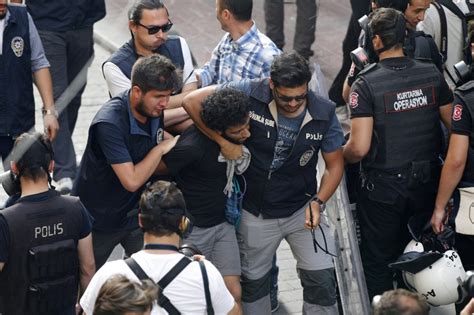 Police Fire Rubber Bullets At Gay Pride Parade In Istanbul Turkey