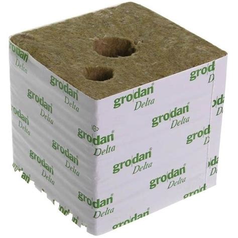 Rockwool Cube Grodan 15x15x142cm Medium And Seeds Rockwool