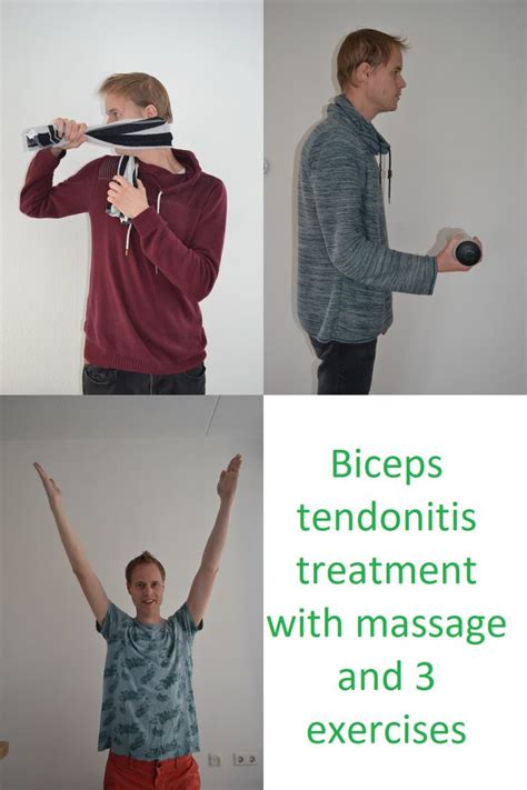 Biceps Tendonitis Treatment With Massage And 3 Exercises