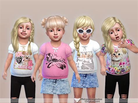 Sims 4 Cute Toddler Clothes My Sims 3 Blog New Clothing