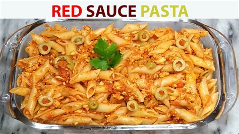 Red Sauce Pasta Red Sauce Pasta Recipe Foodies Way Youtube