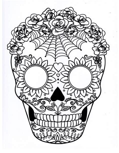 Dibujos para colorear día de los muertos día de muertos artes y