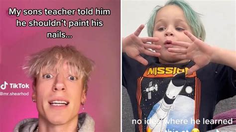 Dad Goes Viral On Tiktok For Taking 3yo Son To Get Nails Done The Advertiser
