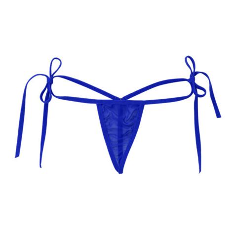 Women Sexy Sheer Panties Lingerie Backless Briefs Knickers Underwear Tie Thongs Ebay