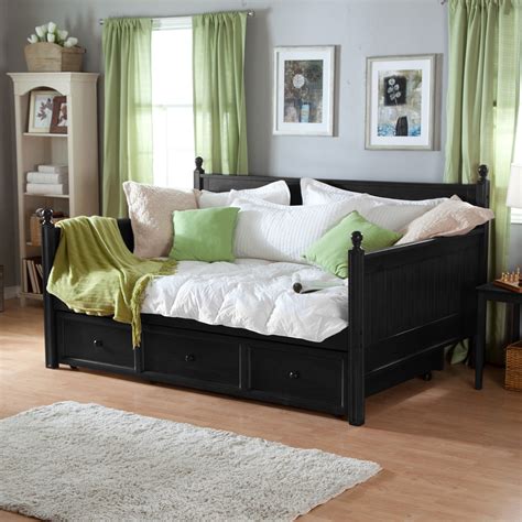 Casey Daybed Black Full Guest Bedroom Office