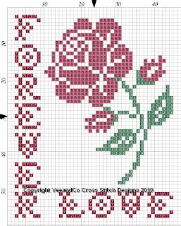Order today with free shipping. VeeandCo Cross Stitch Designs: Forever Love Free Chart For You