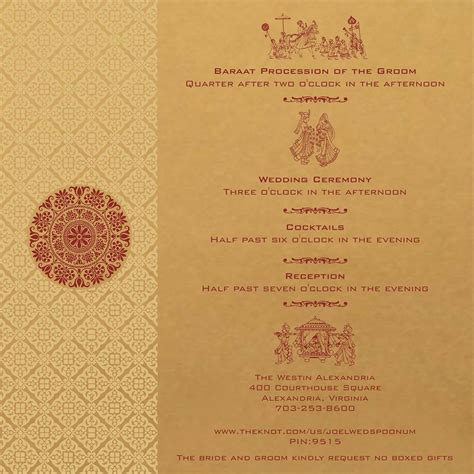 Marriage is a chance to be an example of the love that our creator has shown us. Indian Wedding Cards - US-1559