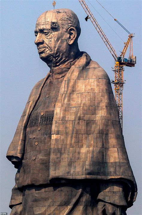 World's tallest statue is set to be unveiled to the public as 587ft