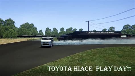 Toyota Hiace Drifting At Klutch Kickers Assetto Corsa Youtube