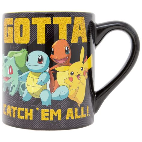 Submitted 1 year ago by prinzklaus. Pokemon 14 Ounce Gotta Catch Them All Mug