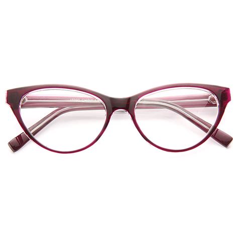 Bella Thorne Style Solid Frame Cat Eye Celebrity Clear Glasses Cosmiceyewear