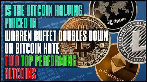 As many outdated miners have been taken out of service, the btc hash rate dropped by 30% in just three days after the halving. IS the Bitcoin Halving Priced In? Plus 2 Top Altcoin ...