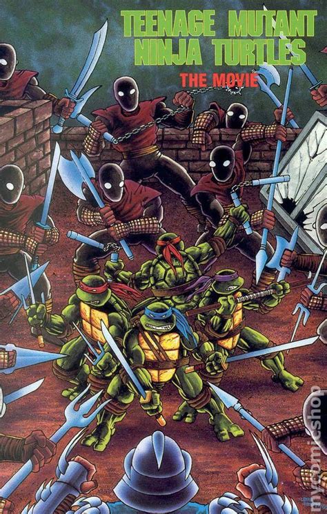 Teenage Mutant Ninja Turtles The Movie Comic Adaptation By Peter Laird