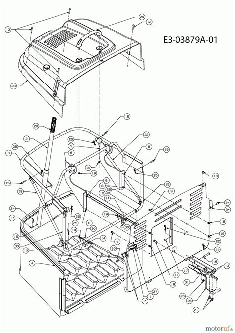 Bolens Lawn tractors BL 135/92 AT 13AH785E484 (2008) Grass bag Spareparts