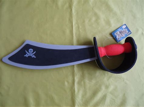 Pirates Sword Toy Solid Foam For Safe Play New Bnwt Pirate