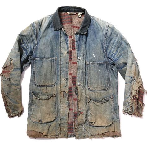 Imogene Willie Vintage Denim Hayes Mud Coat Outerwear Barn Workwear