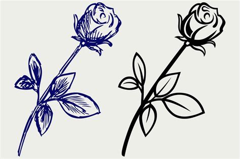 Rose flower SVG | Icons ~ Creative Market
