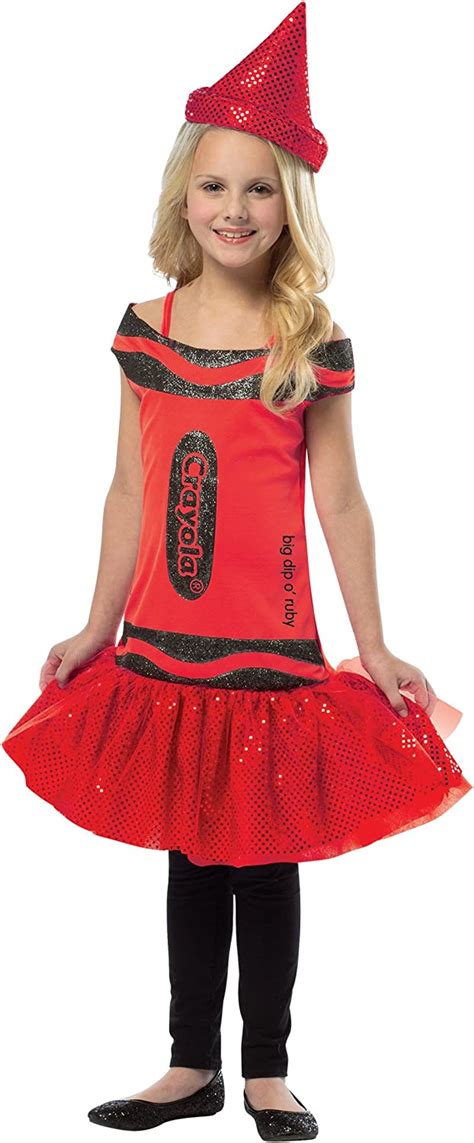 Rasta Imposta Girls Crayola Big Dip O Ruby Glitter Dress