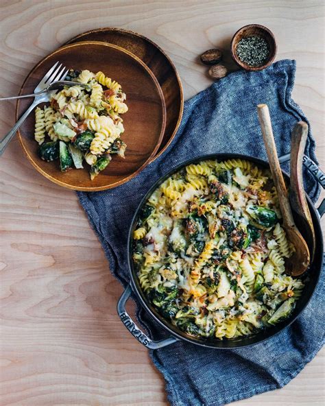 How to roast brussel sprouts. Brussels Sprout and Speck Mac and Cheese | Recipe | Food ...