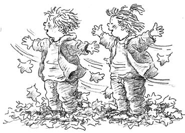 Zingende Kinderen Kleurplaat