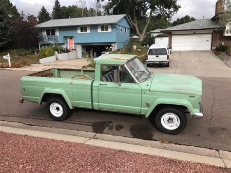 1965 Jeep Gladiator short bed truck J-200 4x4 AMC V8 J10 ...