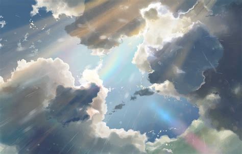 Anime Cloud Wallpapers Wallpaper Cave