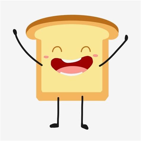 Gambar Ilustrasi Roti Senyum Gembira, Roti Selamat ...