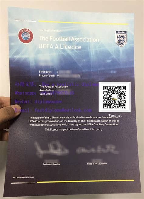 Buy A Realistic Uefa A Licence Online Buy A Fake Diploma