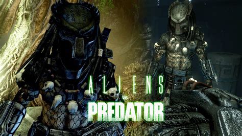 Aliens Vs Predator 2010 Wolf Predator In Cutscenes Youtube