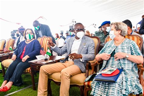 Photos Gov Sanwo Olu At The Groundbreaking Ceremony Of The New United