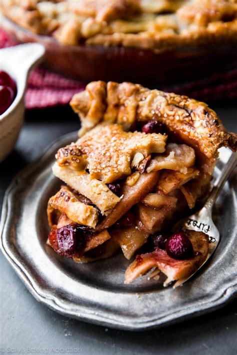 Cranberry Almond Apple Pie Sallys Baking Addiction